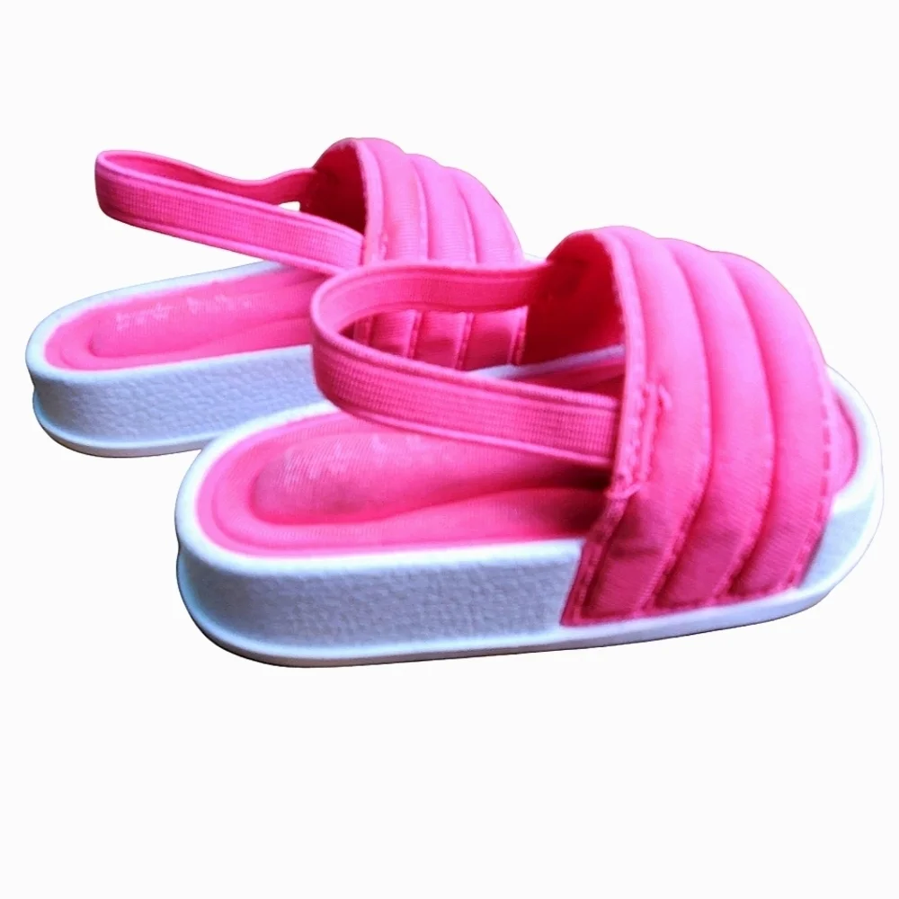 Nicole Miller Pink Baby Sandals. 4